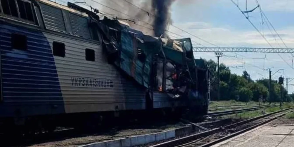 БпЛА вдарив у локомотив пасажирського поїзда: що відомо про наслідки 24 липня