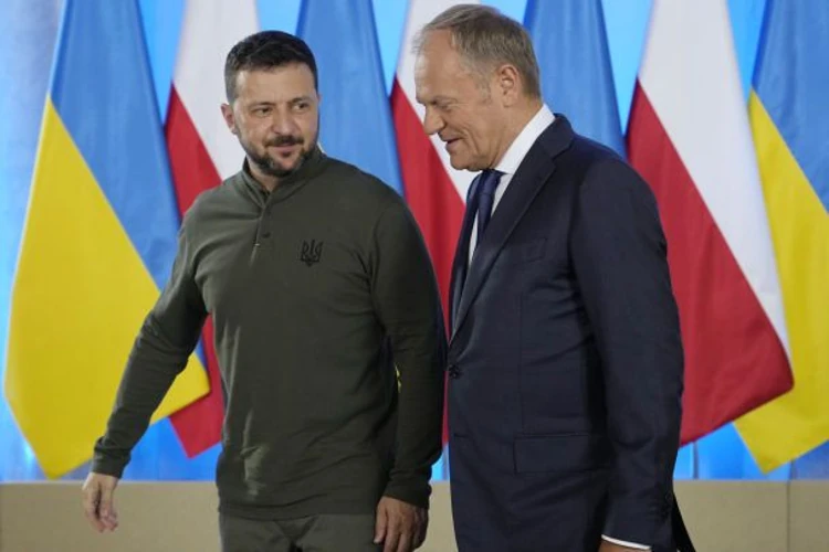 Зеленський прибув до Любліна на переговори з Туском після конфлікту довкола УПА