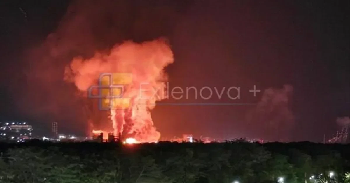 Хронологія нічної атаки на Новоросійськ: від удару до зупинки термінала